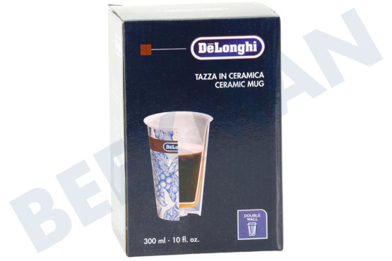 DeLonghi Koffiezetapparaat DLSC064 Thermosbeker Keramische beker met dubbele wand