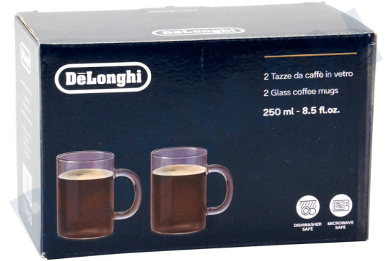 DeLonghi Koffiezetapparaat DLSC320 Koffieglazenset