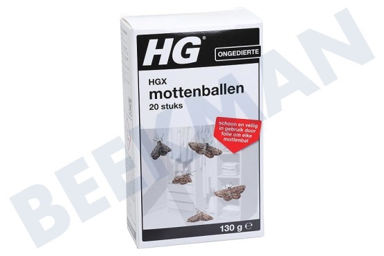 HG HGX Mottenballen 130g