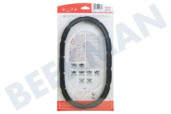 Seb Pan Afdichtingsrubber Ring rondom snelkookpan 253mm diameter