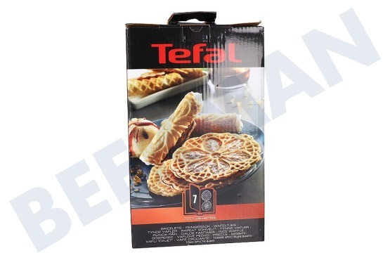 Tefal XA800712 Snack Collection Waffelteller in Blumenform