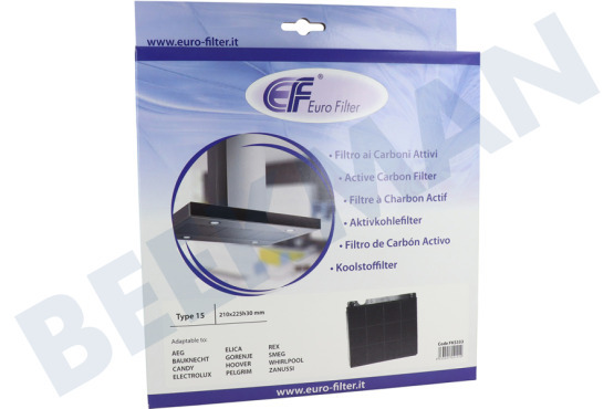 Whirlpool Abzugshaube Filter Carbon 225x210x30mm