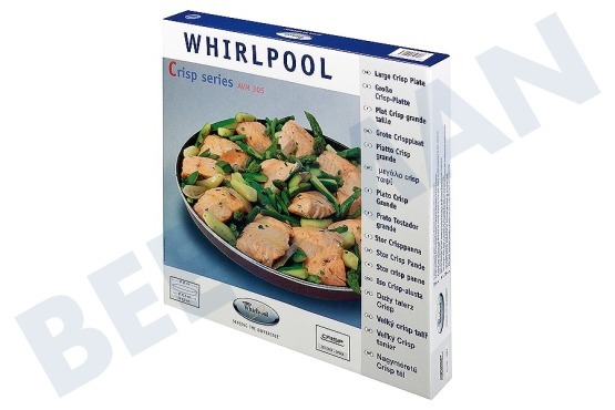KitchenAid Oven-Magnetron Plaat Crisp plaat -30,5cm / 32cm (bovenmaat)
