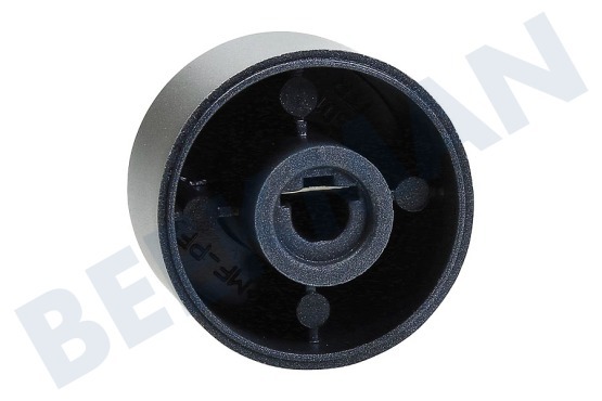 Whirlpool Kookplaat Knop Gasknop zilver/grijs