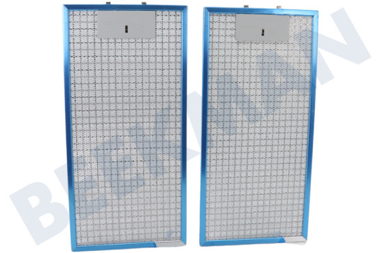 Pelgrim Afzuigkap Filter Aluminium, (75,7x183x6MM)