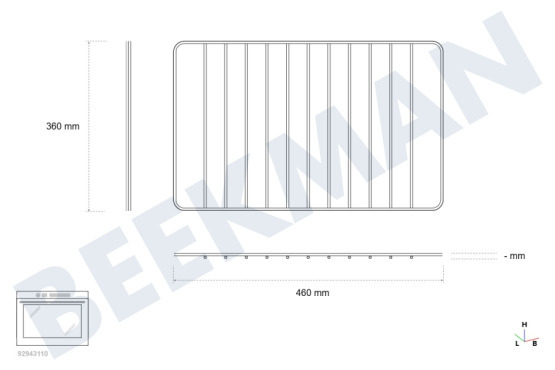 Gorenje Oven-Magnetron Ovenrooster