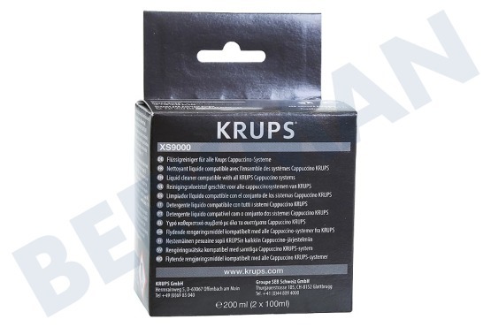 Krups Koffiezetapparaat XS900010 Reinigingsvloeistof