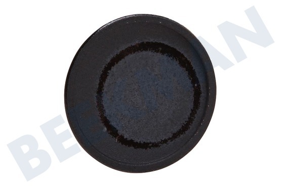 Smeg Herd Brennerdeckel Klein, schwarz 4,9cm