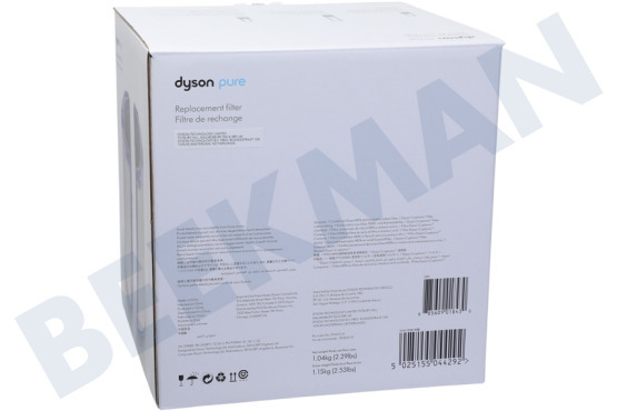 Dyson Luchtbehandeling 970341-01 Dyson Pure Replacement Filter
