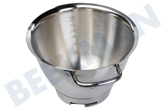 Kenwood Keukenmachine KAT711SS Mengkom Titanium RVS Chef