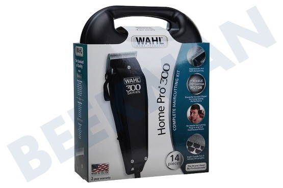 Wahl Home Pro 300 Haarschneider Wahl -schwarz- Serie 300, einschließlich 8 Aufsteckkämme