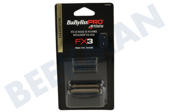 BaBylissPRO  FXX3RFBE BabylissPRO 4rtists Titanium FX3 Scheerkop