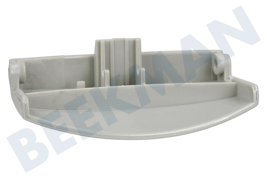 AEG Wasmachine Deurgreep Breed, 10cm, metallic grijze plastic greep
