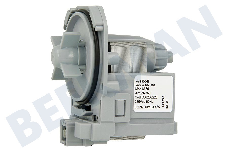 Bosch Wasmachine 482000072471 Pomp Zonder filterhuis -askoll