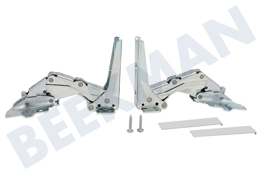 Vorwerk Koelkast 481147, 00481147 Scharnier metaal, set 2 stuks