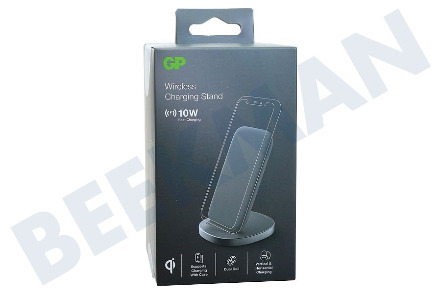 GP QS0A Draadloze Oplader 10W, Grijs