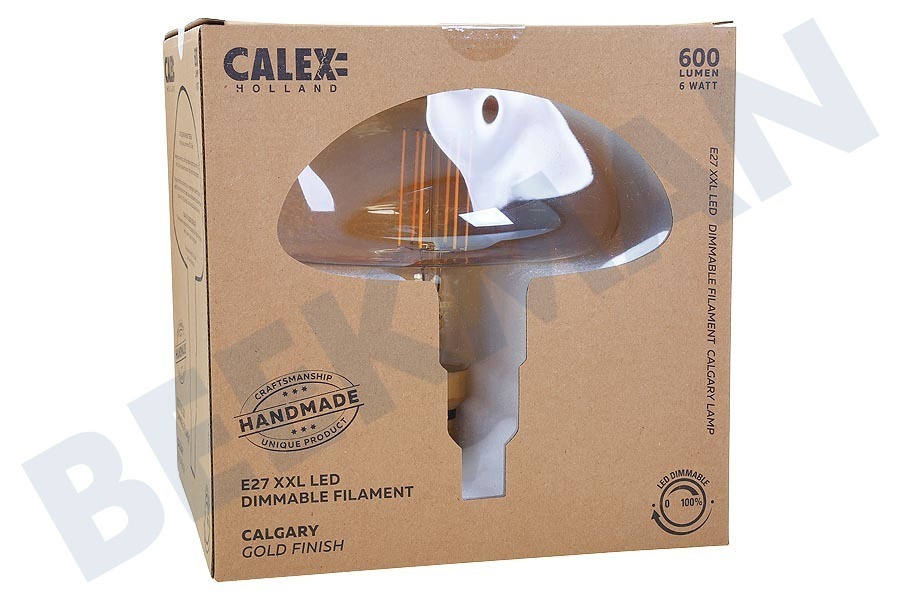 Neff 425940 Calex XXL Calgary Dimbaar 6W E27 PS165 Gold