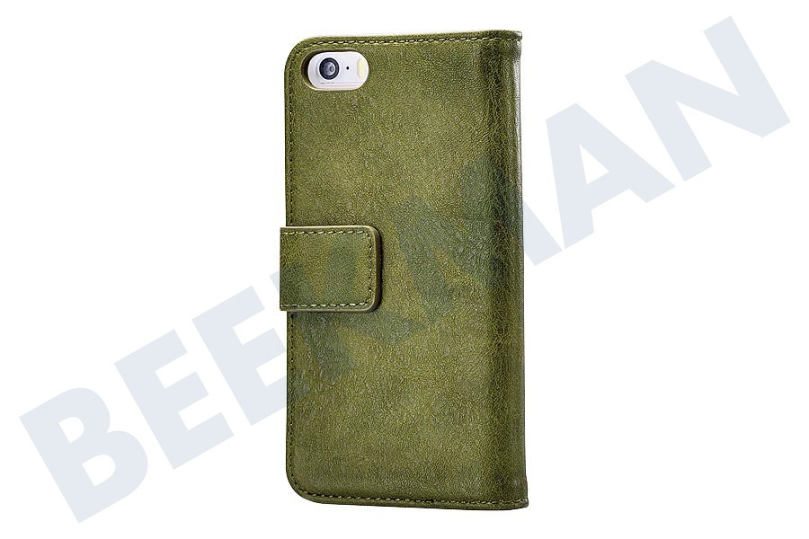 Mobilize Elite Gelly Wallet Book Case Apple iPhone 5/5S/SE Green