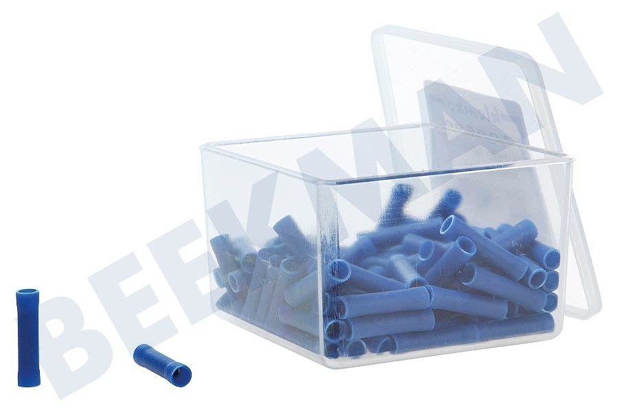 Klemko Kabelschoen blauw -verbinder- lang