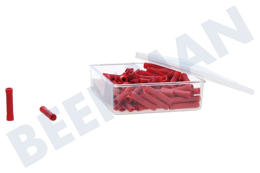Klemko Kabelschoen rood -stootverbinder- 2,5
