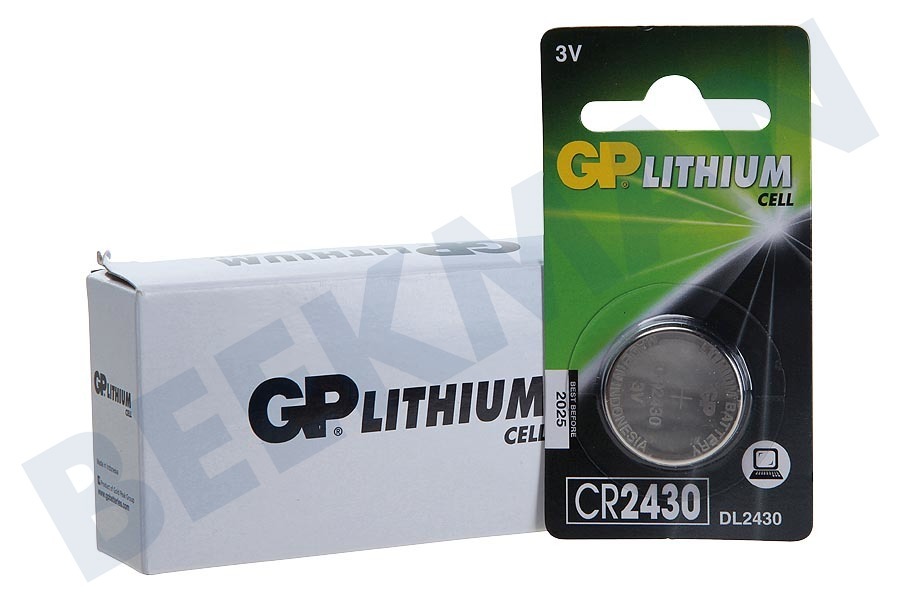 GP CR2430 Batterij Knoopcel CR2430 3V