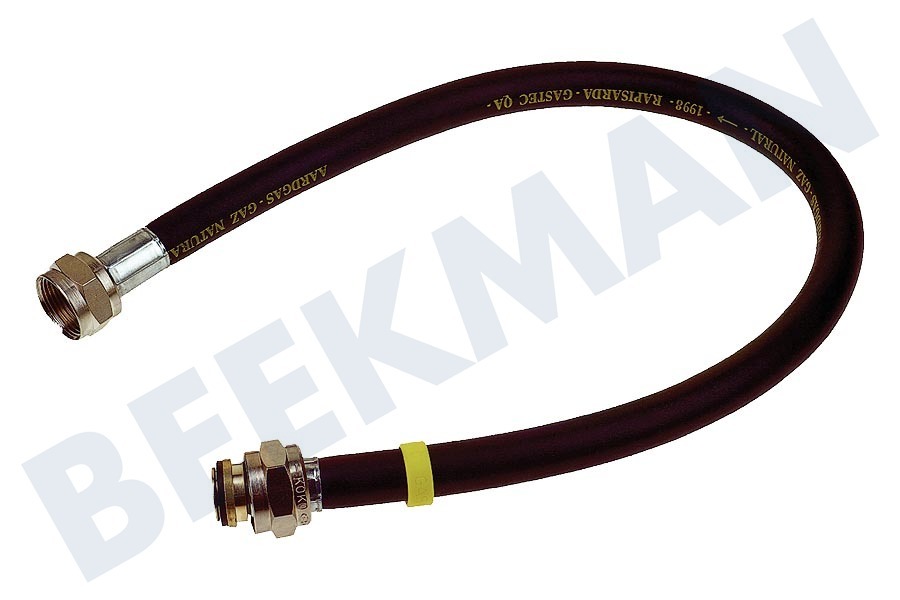 Universeel Gasslang Rubber flexibel voor los staande apparaten