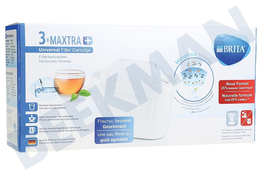 Universeel Waterkan Waterfilter Filterpatroon 3-pack