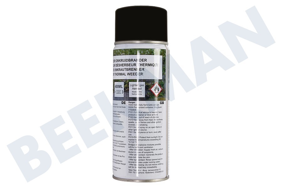 Talen Tools 1101668 Gasbus voor Onkruidbrander 230 gram