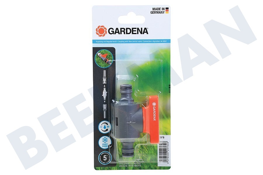 Gardena 2976-20 Koppeling met Reguleerventiel