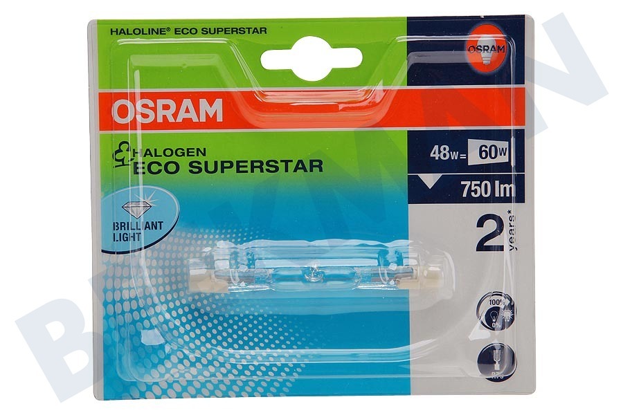 Osram Halogeenlamp Haloline ESS R7s 74.9mm