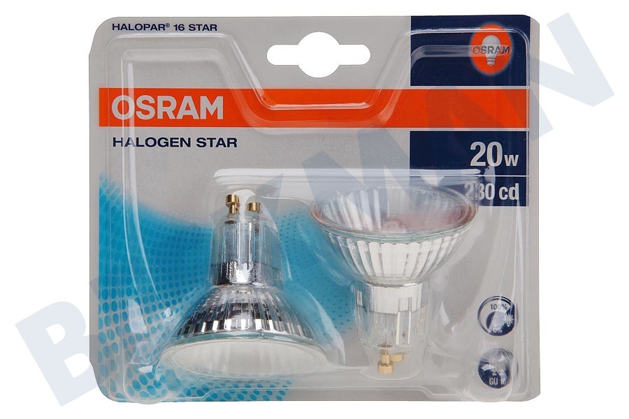 Osram Halogeenlamp Halopar16 Star reflector