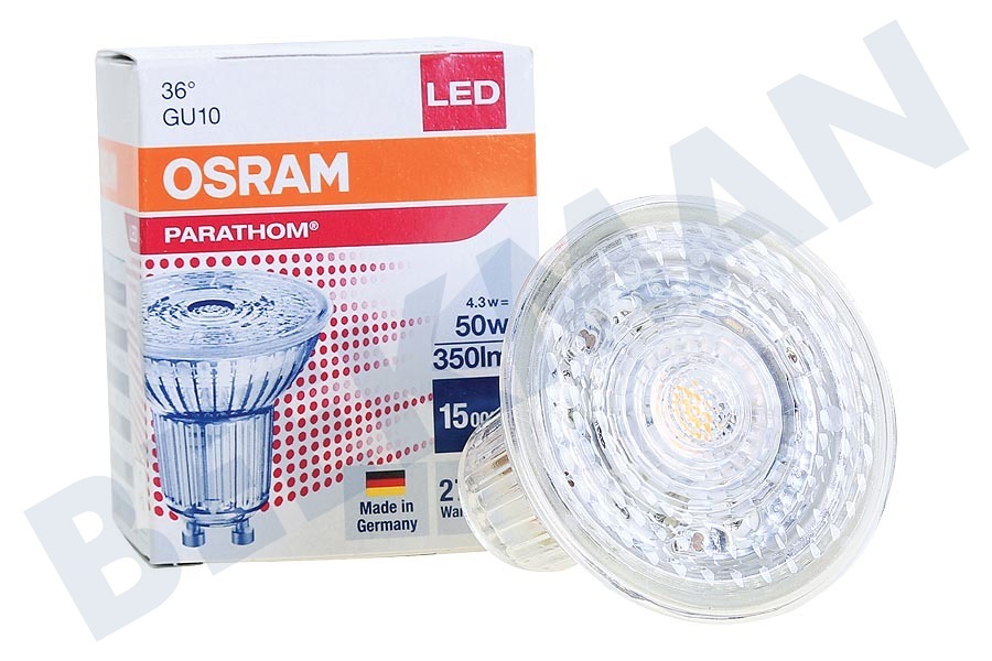 Osram 4052899958104 Parathom Reflectorlamp GU10 PAR16 4.3W