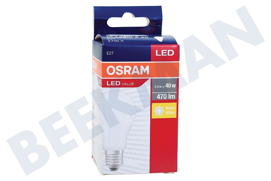Osram 4052899326927 Standaard A40 Frosted E27 5,5W