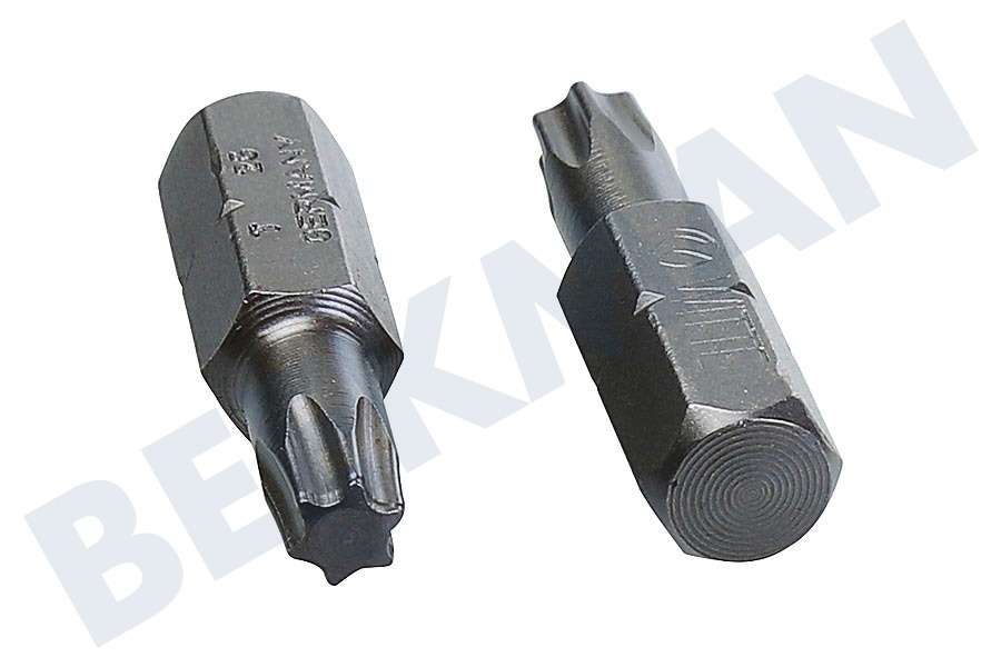Witte 4295062 Bitjes 1/4 inch 25mm Torx T25, 5 stuks