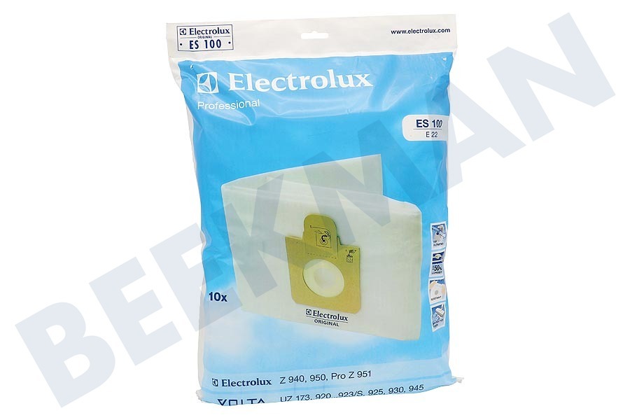 Electrolux Stofzuiger Stofzuigerzak ES100 Nilfisk GD930S