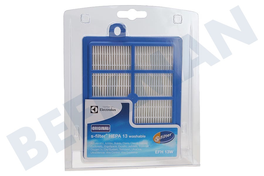 Bork Stofzuiger EFS1W Filter EFH13W s-filter Hepa 13
