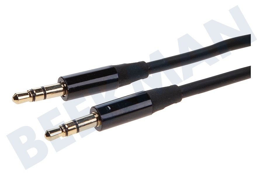 Lenco Audio kabel SlimFit 3,5 mm. 30cm