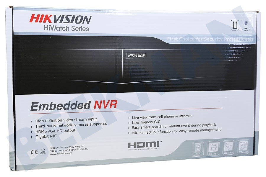Hikvision HWN-4108MH-8P HiWatch 8-Kanaals Recorder