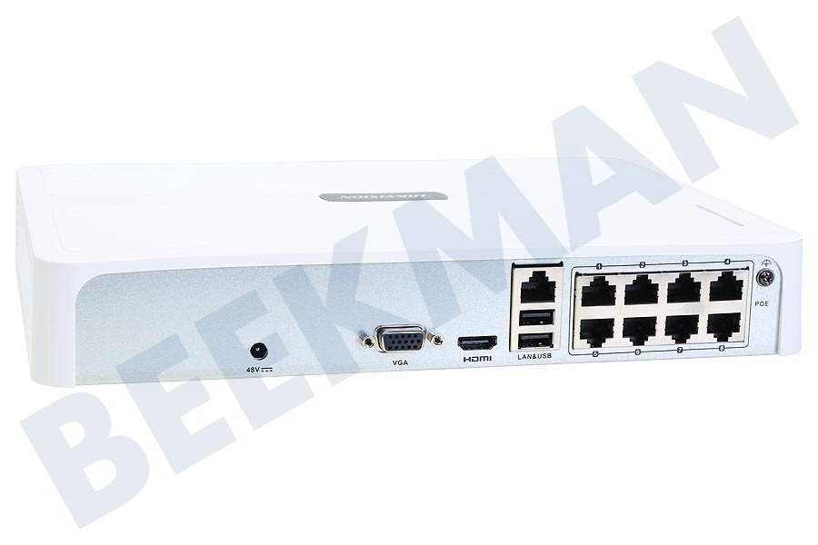 Hikvision HWN-2108H-8P HiWatch 8-Kanaals Recorder
