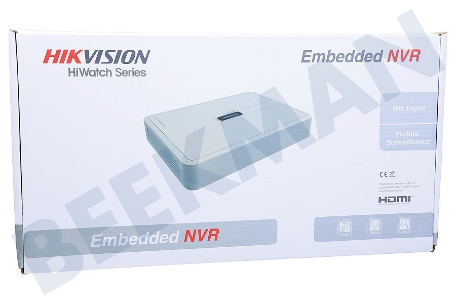 Hikvision HWN-2108H-8P HiWatch 8-Kanaals Recorder