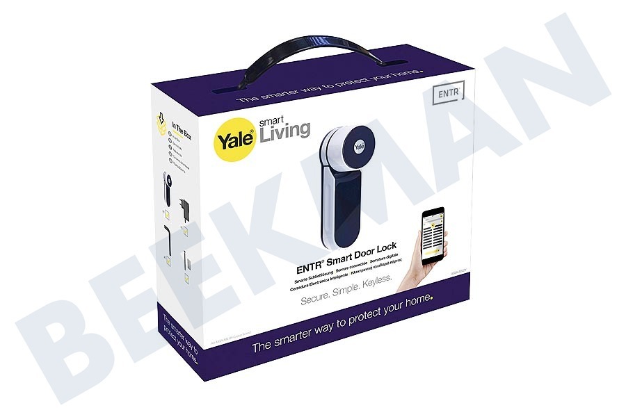Yale YS-L1 35/35 Entr Deurslot Kit 35-35 Cilinder, Wit