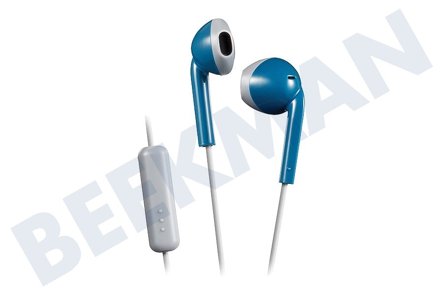 JVC HA-F19M-AH Retro Oordopjes Blauw Grijs