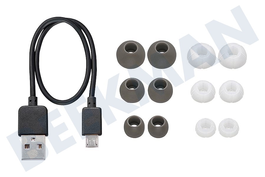 JVC HA-EC25W-BU Wireless Sport Hoofdtelefoon, Zwart
