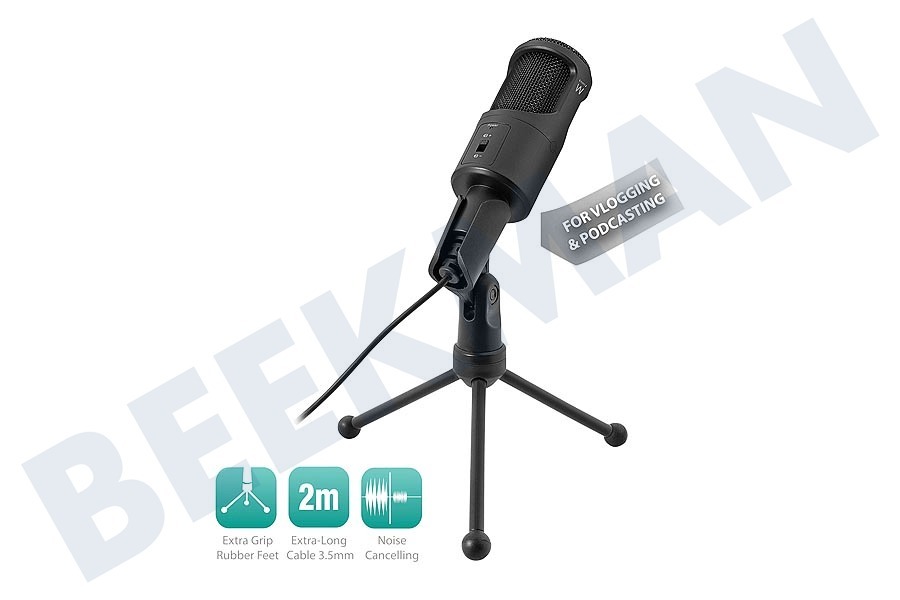 Ewent EW3552 Multimedia microfoon met noise cancelling