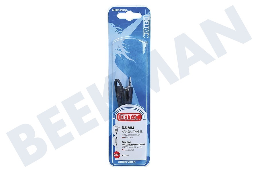 Deltac Aansluitkabel 3,5mm jack - 3,5mm jack