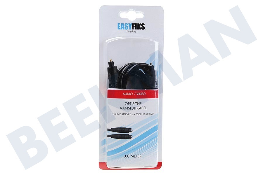 Easyfiks Optische Kabel Toslink Male - Toslink Male, 3.0 meter