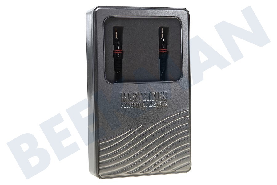 Lenco Jack Kabel 2x 3.5mm Stereo Male, 1.5 meter, Verguld