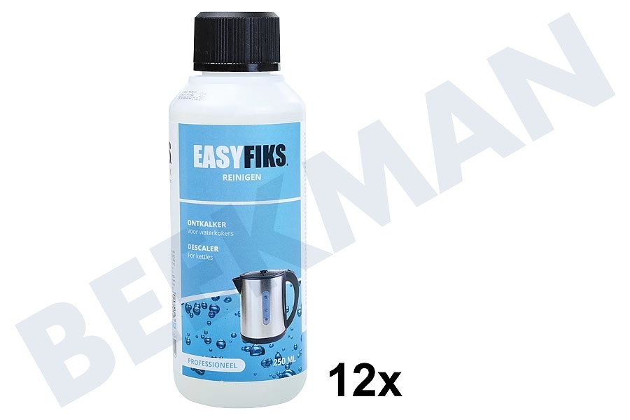 Easyfiks Ontkalkingsvloeistof 250 ML x 12st
