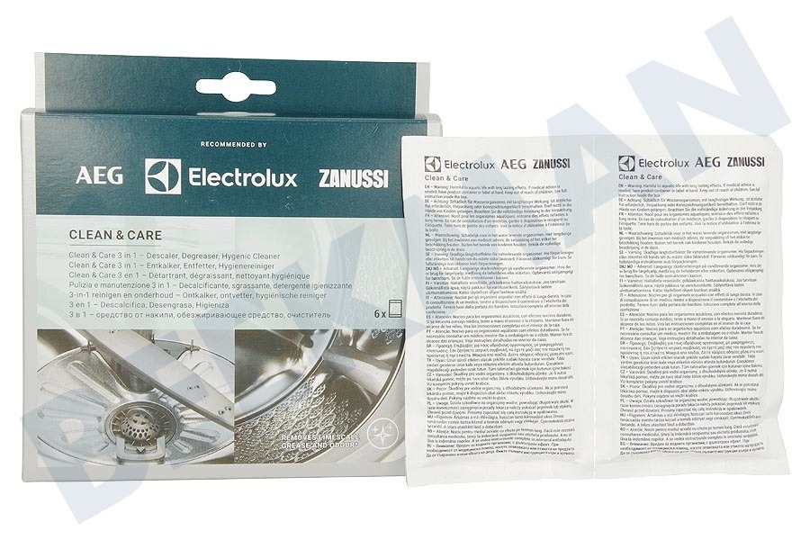 Electrolux M3GCP400 Clean and Care -3-in-1 voor Wasmachine en Vaatwasser