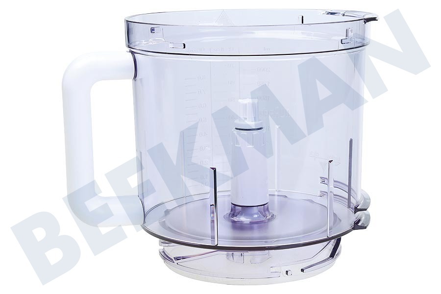 Braun Keukenmachine Kom Mengkom met asje 2ltr.